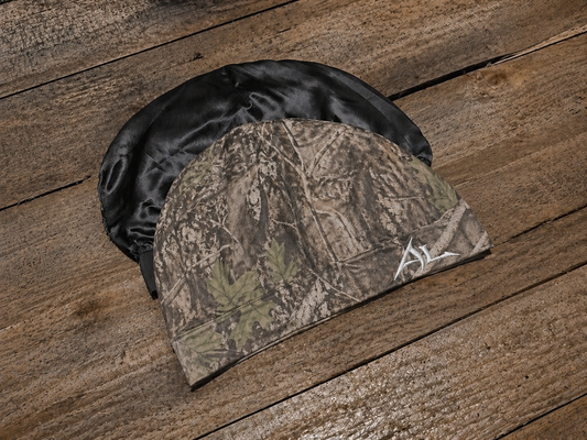 Ajal Satin-Lined Skull Cap – Forest Camo