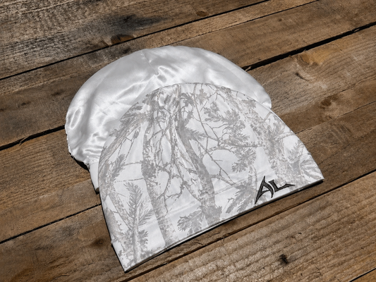 Ajal Satin-Lined Skull Cap – Snow Camo